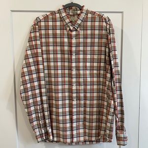 J Crew Patterned Button Down Shirt